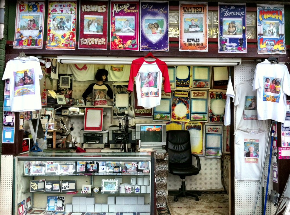 Video image on a tshirt 1980's