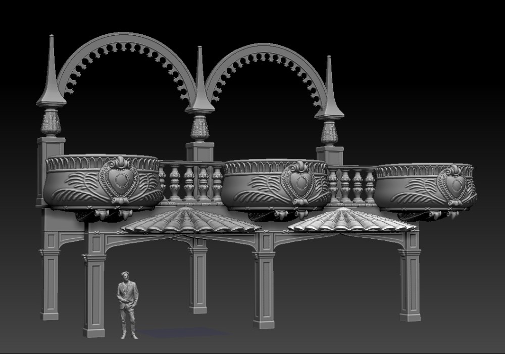 Balconies in Luna Park Central Court