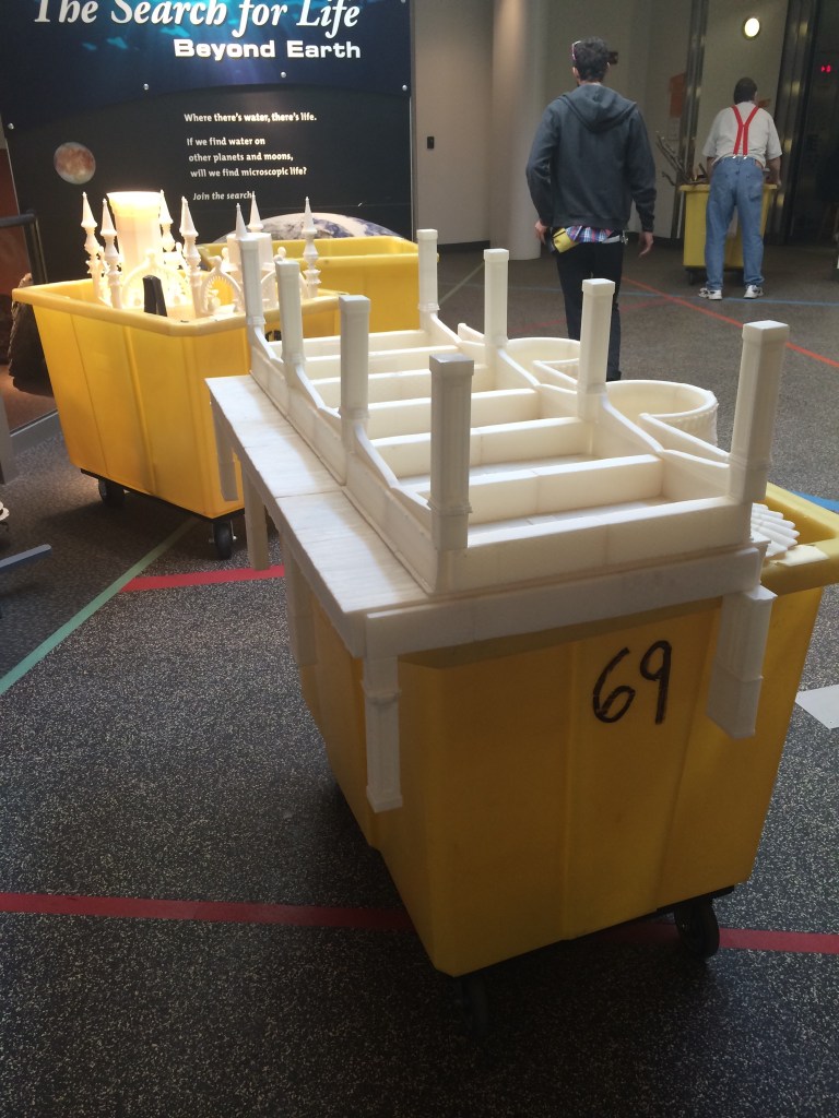 I knew the show was going to be great when I saw my cart #! 