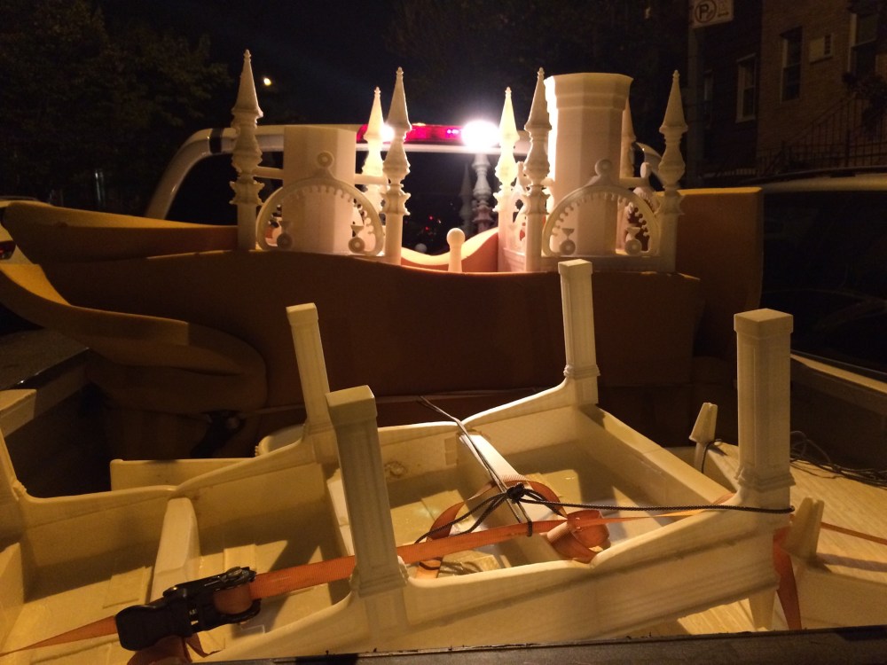 Loading out Sunday night was hectic but ran smoothly