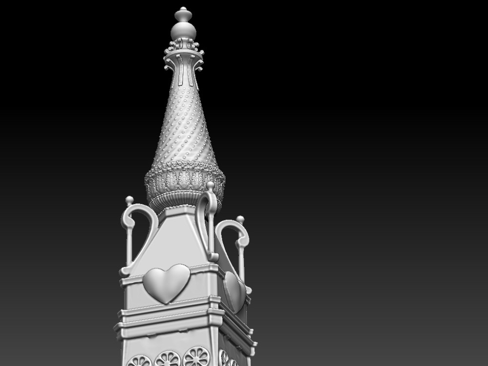 Last Night's Efforts- a more ornate top!