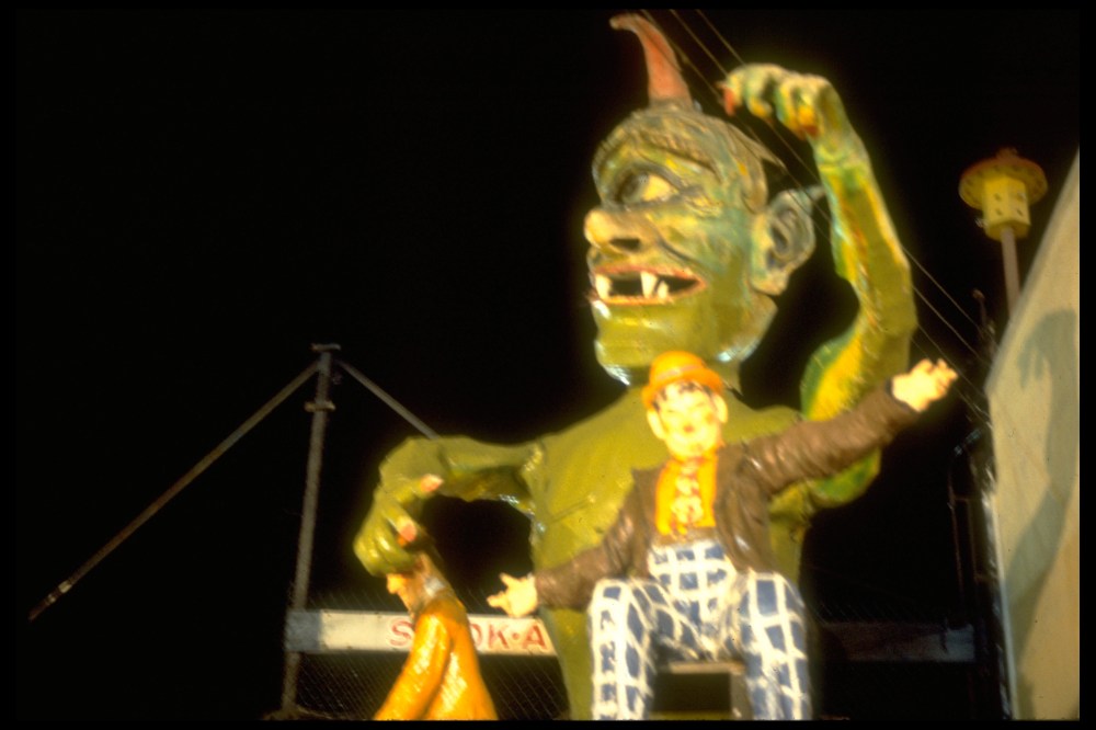 Laurel and Hardy at Spook-a-Rama