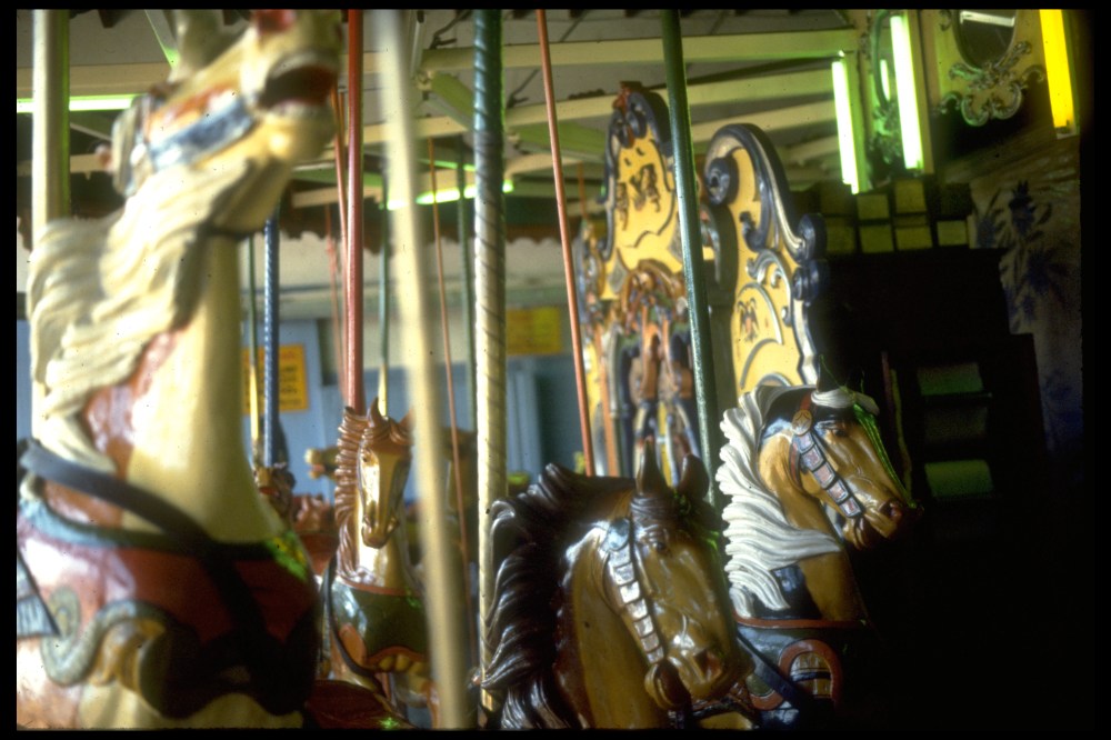 The B&B Carousel before it was destroyed by renovations.