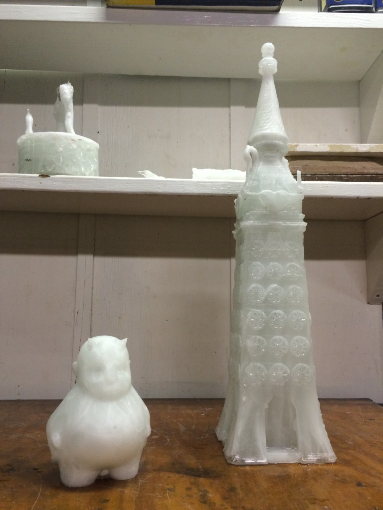 Both final castings. I have a couple parts that broke off on the Luna Park Tower that I'd like to glue back on. but overall a good first experiment. 