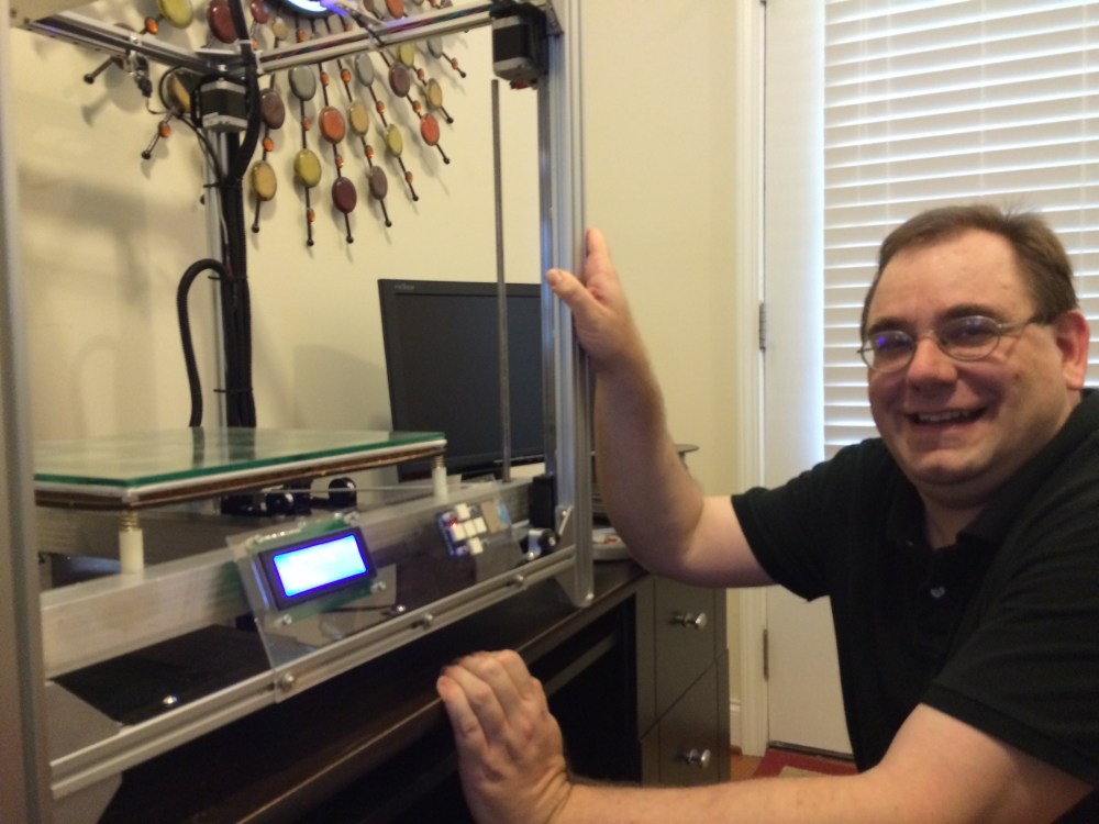 Jetguy was beaming as he unveiled the Fredini CoreXY!